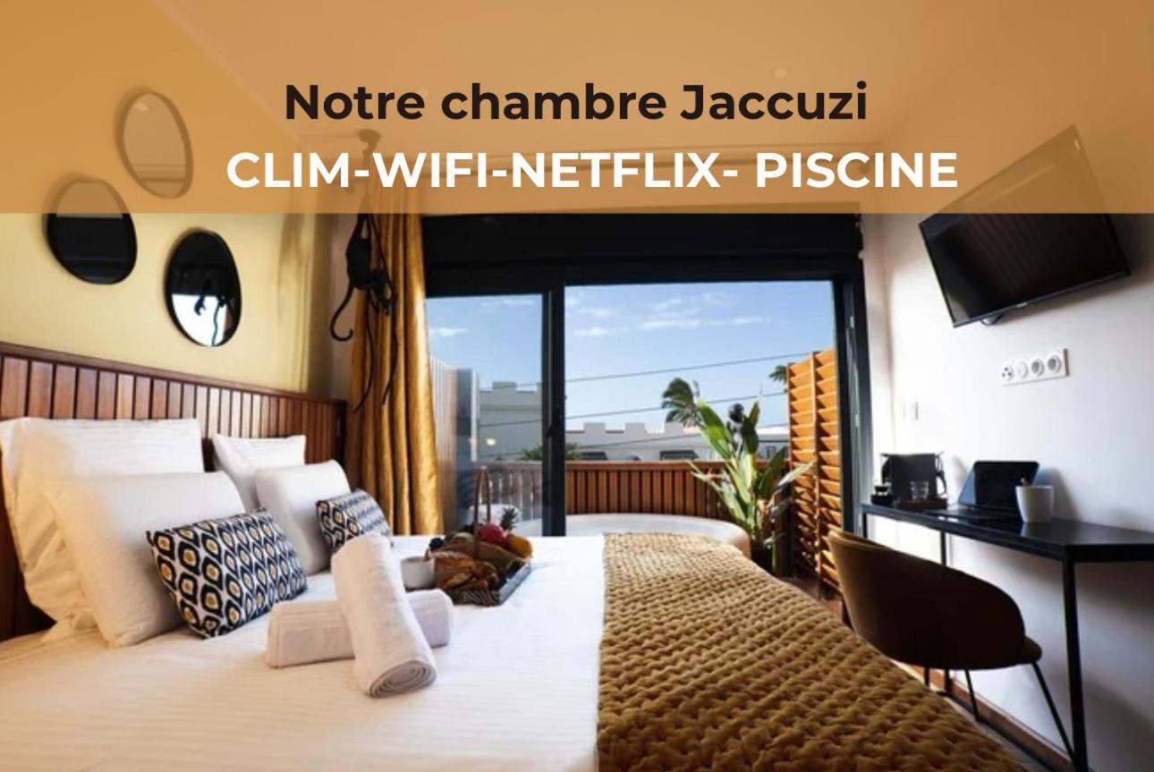 Maison Le Patio Jacuzzi แซงต์-เดอนี ภายนอก รูปภาพ